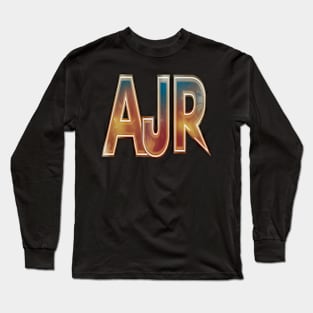 "AJR" in a throwback 50s style Long Sleeve T-Shirt